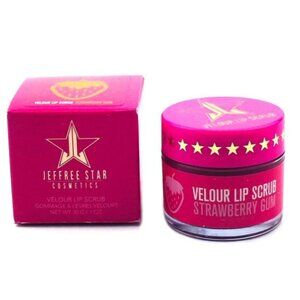 Jeffree Star Cosmetics STRAWBERRY GUM Velour Lip Scrub NEW IN BOX Sugar Candy